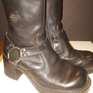 Harley Davidson Women's Boot7.5 M 2" Heels
